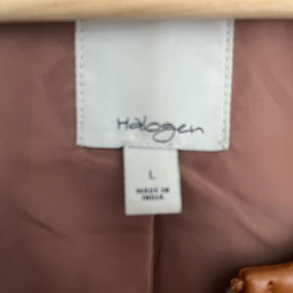 Halogen Leather Jacket - image 5